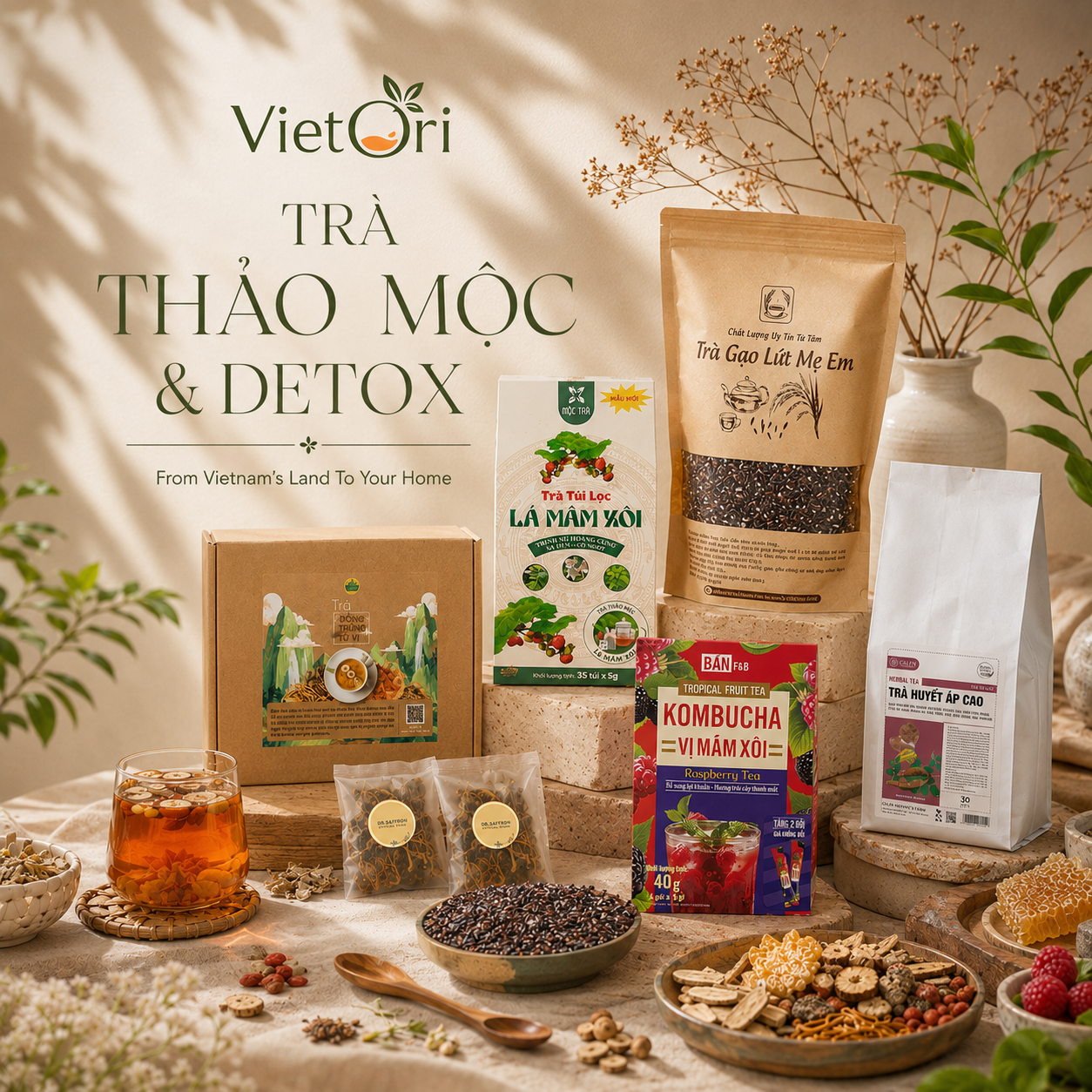 TRÀ THẢO MỘC & DETOX