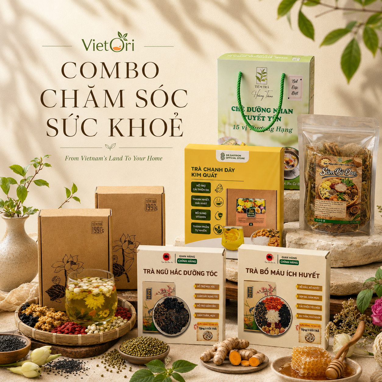 COMBO CHĂM SÓC SỨC KHỎE