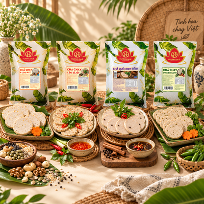 Chả Chay Các Loại - Tiệt Trùng Ăn Liền