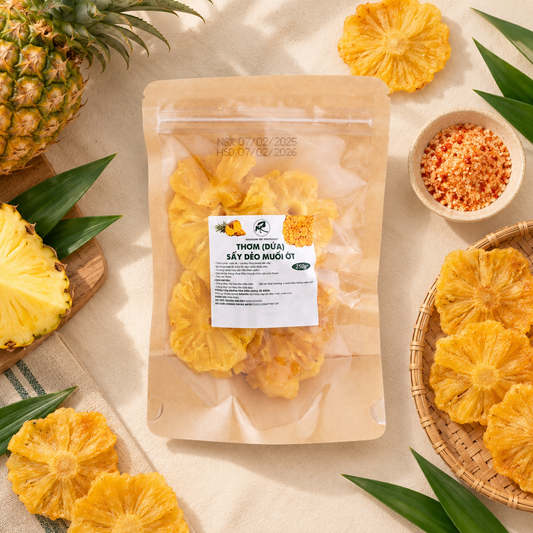 Thơm (Khóm) sấy dẻo 500g - A17