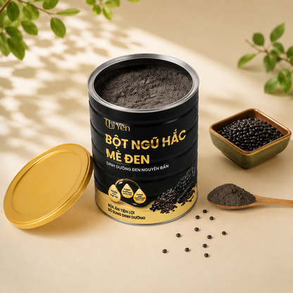 Bột Ngũ Hắc Mè Đen THI YÊN 600G-B01