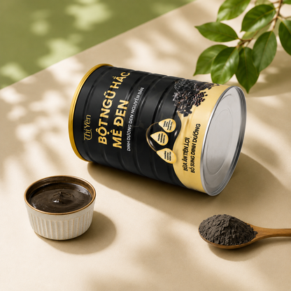Bột Ngũ Hắc Mè Đen THI YÊN 600G-B01