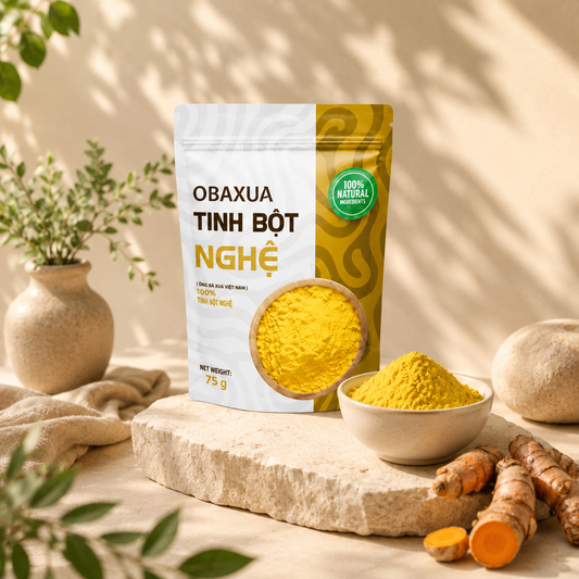Tinh Bột Nghệ OBAXUA nguyên chất 75g - B05