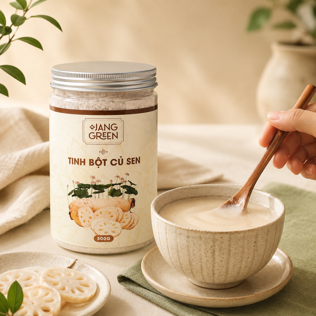 Tinh Bột Củ Sen JANG GREEN-B08