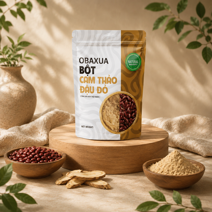 Bột Cam Thảo Đậu Đỏ Obaxua 75g - B10-75