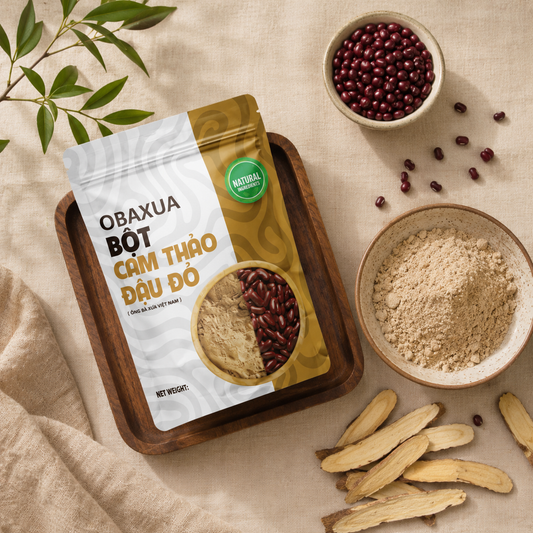 Bột Cam Thảo Đậu Đỏ Obaxua 75g - B10-75