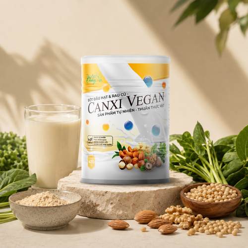 Bột Đậu Hạt & Rau Củ Canxi Vegan 420g - B14