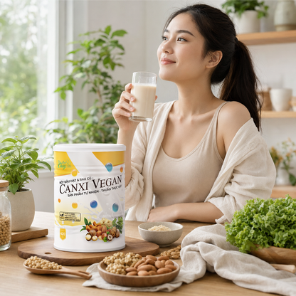 Bột Đậu Hạt & Rau Củ Canxi Vegan 420g - B14