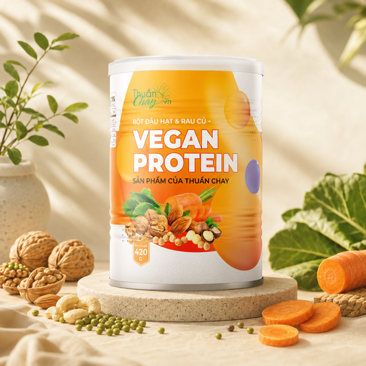 Bột Đậu Hạt & Rau Củ VEGAN PROTEIN 420g - B16