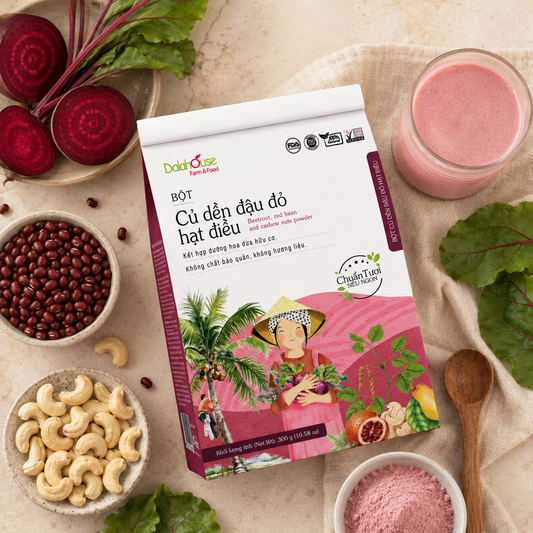 Bột Củ Dền Đậu Đỏ Hạt Điều 300g - B18