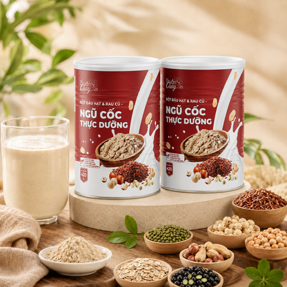 Bột Đậu Hạt & Rau Củ Ngũ Cốc Thực Dưỡng 420g - B20