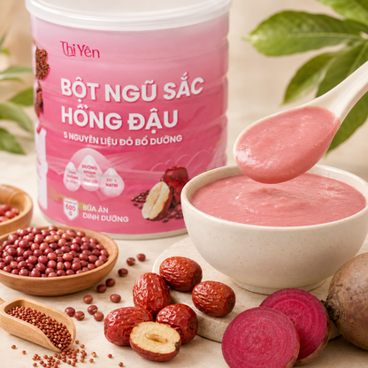 Bột Ngũ Sắc Hồng Đậu Dưỡng Nhan Thi Yên 600g - B21