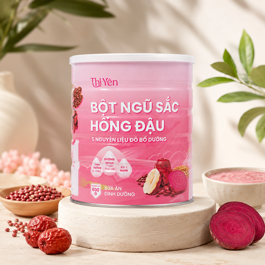 Bột Ngũ Sắc Hồng Đậu Dưỡng Nhan Thi Yên 600g - B21
