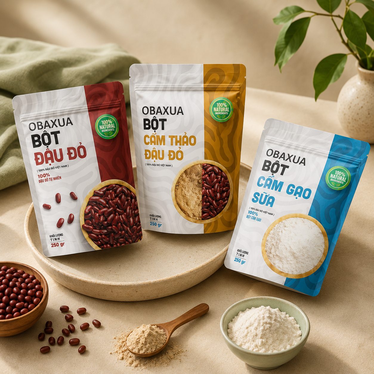 Combo Mặt Nạ Dưỡng Da Obaxua-C01