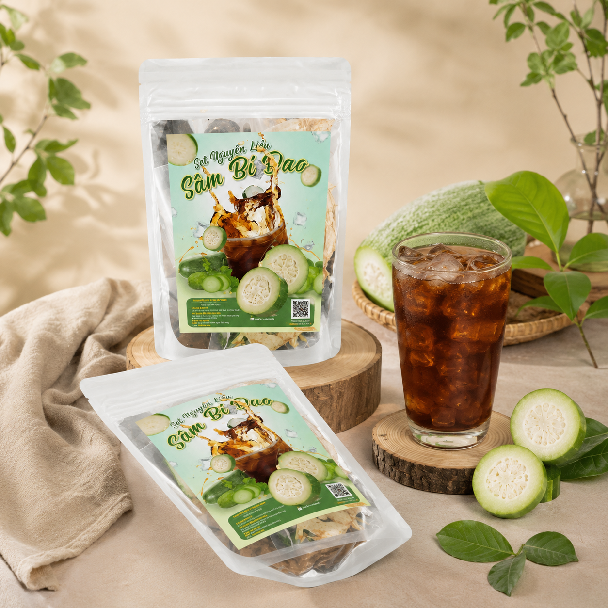 Set Sâm Bí Đao Hạt Chia ONICI 4-5L (kèm công thức)-C02