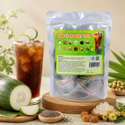 Set Nguyên Liệu Nấu Sâm Bí Đao Hạt Chia EatMe 10L - C04