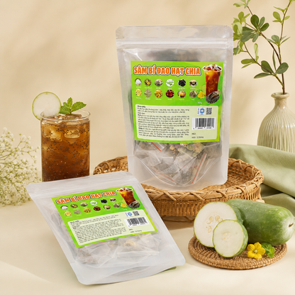 Set Nguyên Liệu Nấu Sâm Bí Đao Hạt Chia EatMe 10L - C04