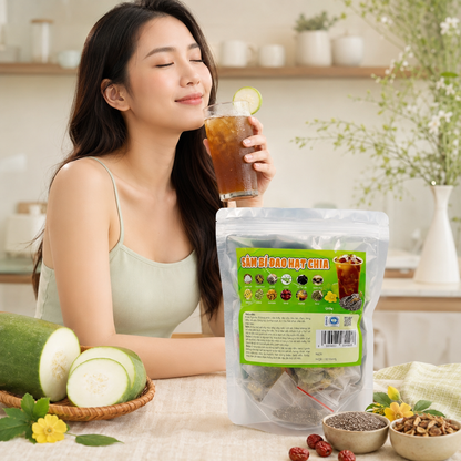 Set Nguyên Liệu Nấu Sâm Bí Đao Hạt Chia EatMe 10L - C04