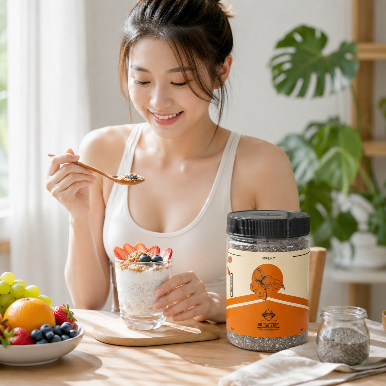 Hạt Chia DK Harvest hũ 500g-H01