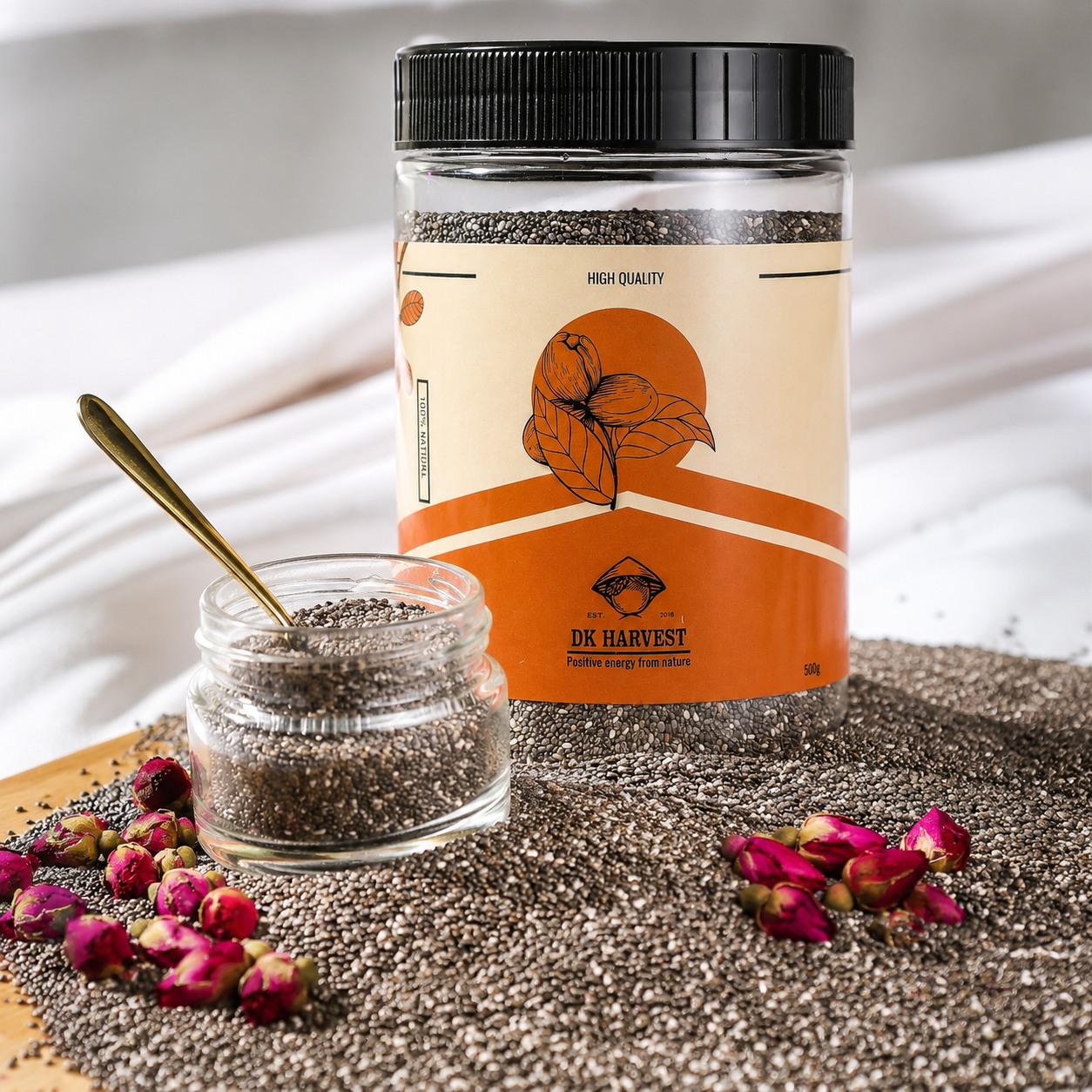 Hạt Chia DK Harvest hũ 500g-H01
