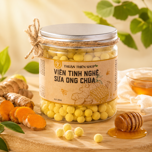 Viên tinh nghệ sữa ong chúa nguyên bản 330g - D03