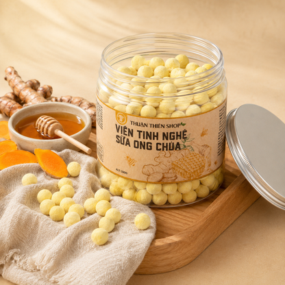 Viên tinh nghệ sữa ong chúa nguyên bản 330g - D03