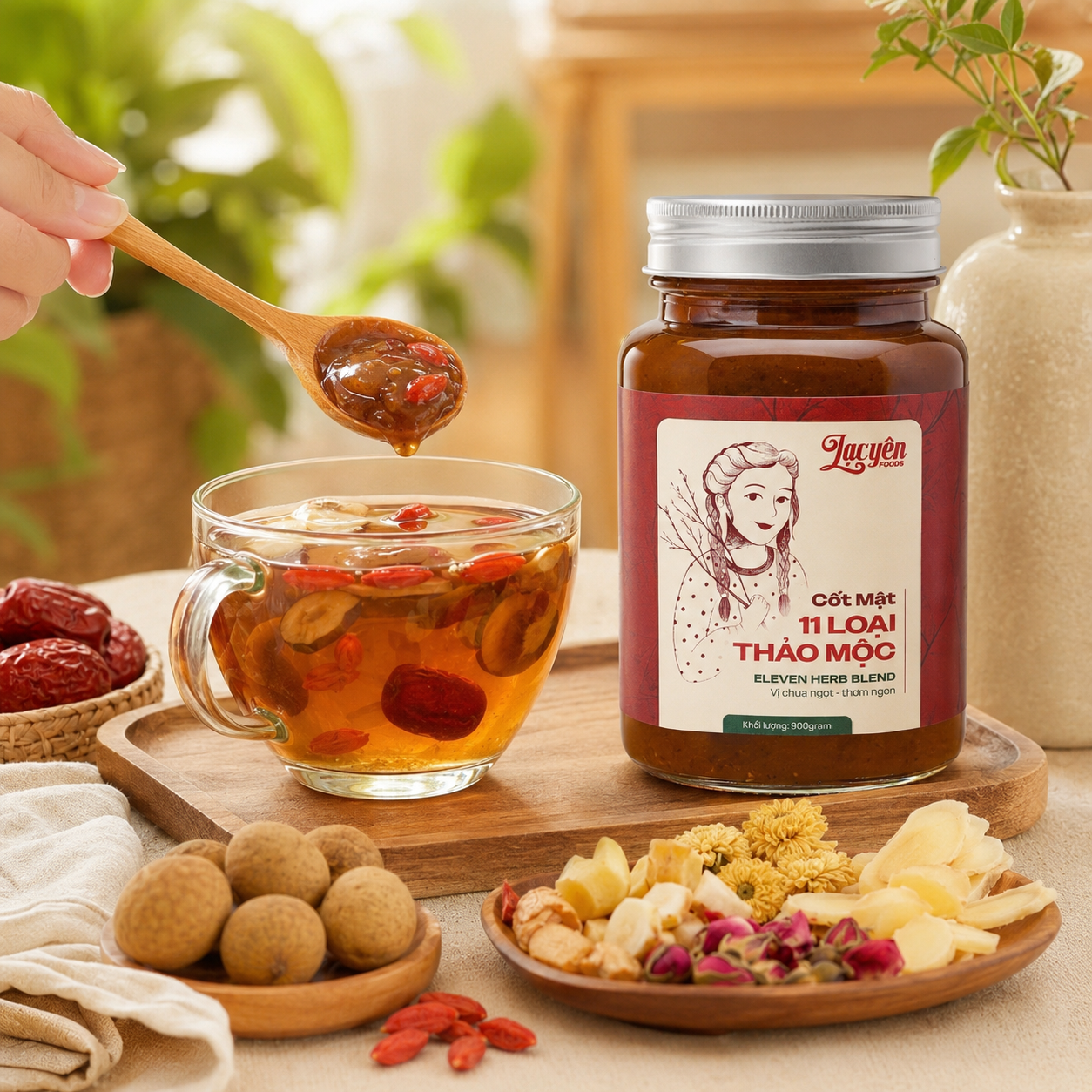 Cốt Mật 11 Loại Thảo Mộc 650g - D08