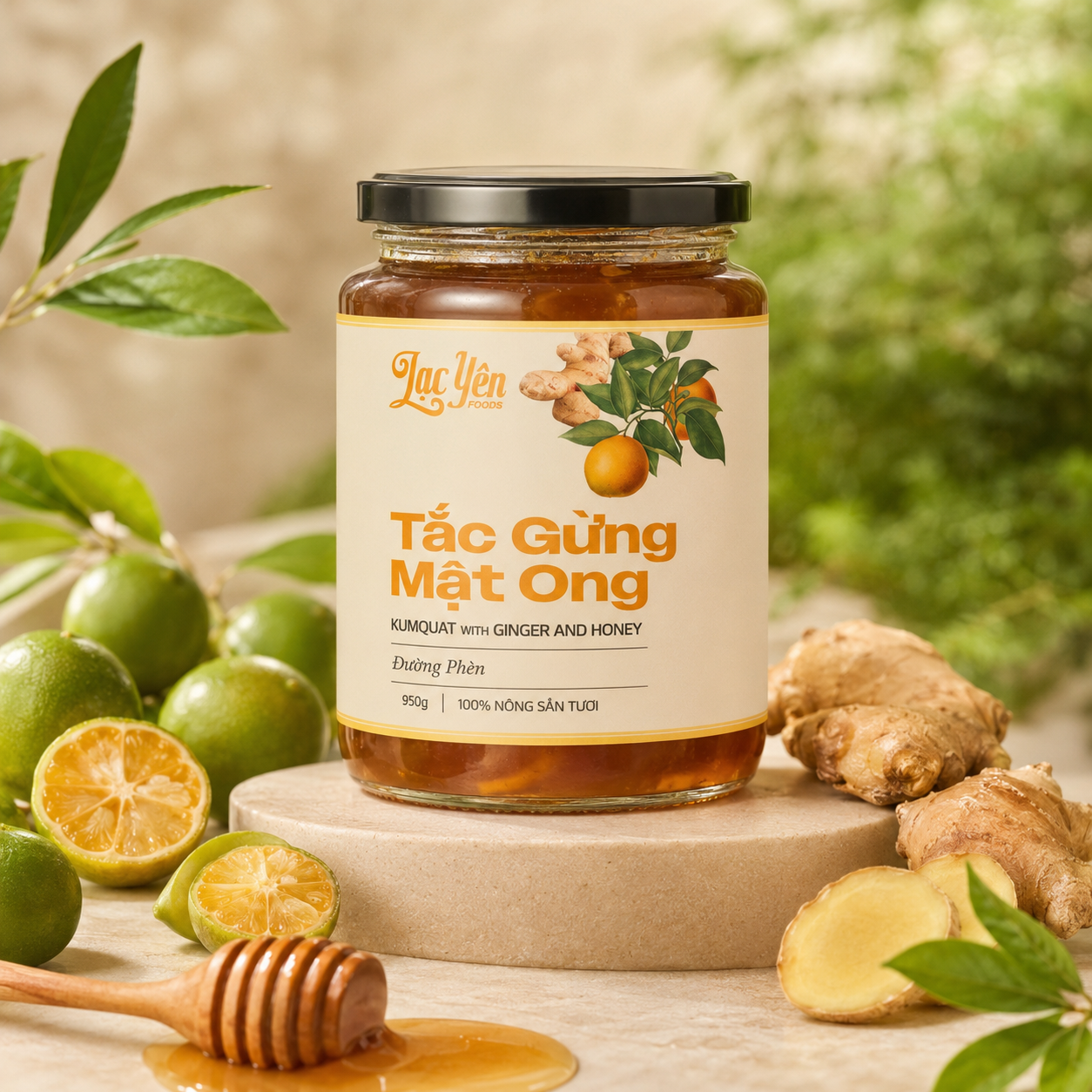 Tắc Gừng Mật Ong 600g - D11