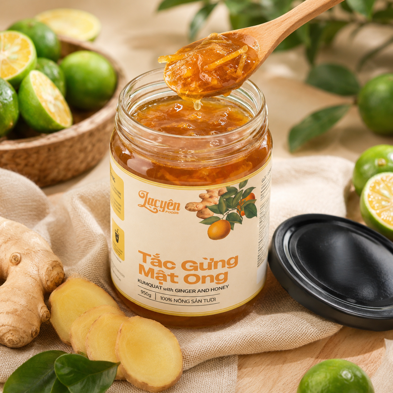 Tắc Gừng Mật Ong 600g - D11