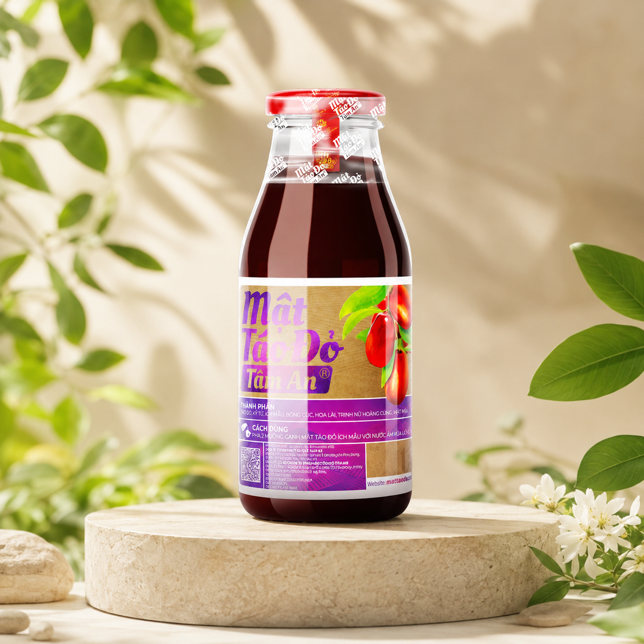 Mật Táo Đỏ Tâm An Ích Mẫu 250ml - D15