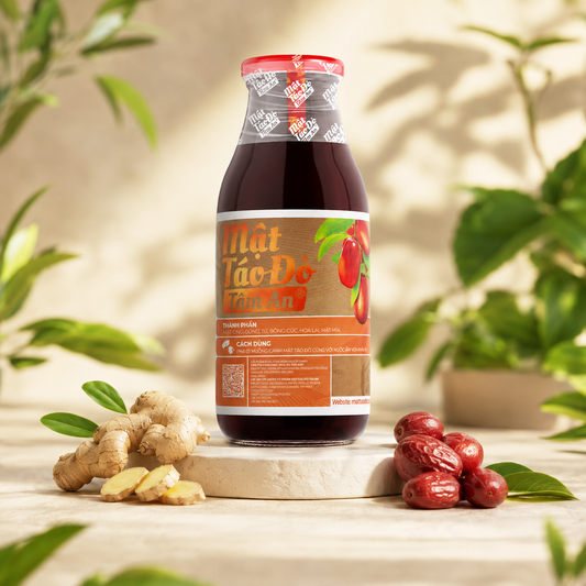 Mật Táo Đỏ Tâm An Gừng 250ml - D16