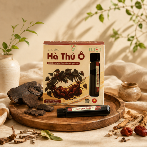 [Dưỡng Huyết] CAO ỐNG HÀ THỦ Ô ĐỎ - Hỗ Trợ Bổ Can Thận, Tóc D23