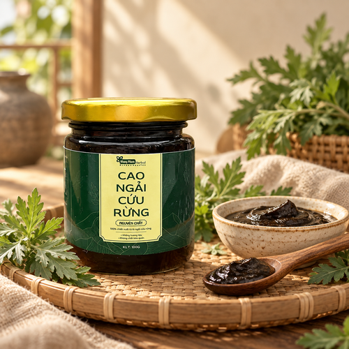 Cao Ngải Cứu Rừng Nguyên Chất (100gr CAO ĐẶC) - D25