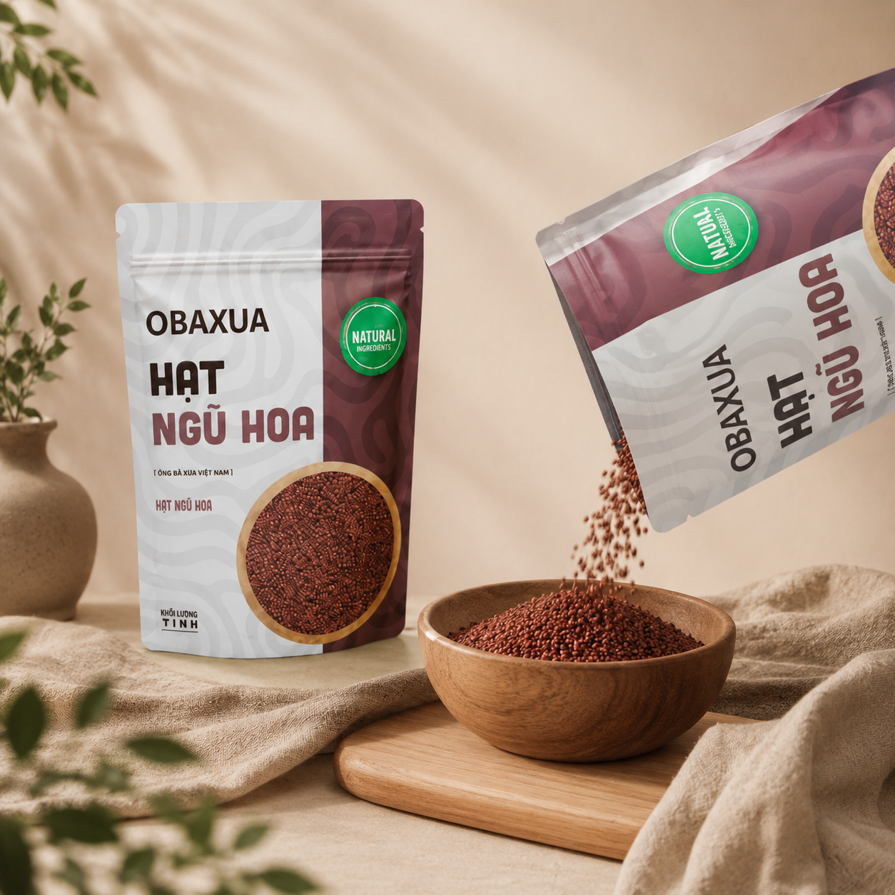 Ngũ Hoa Hạt OBAXUA Nguyên Chất 75g - H03-75