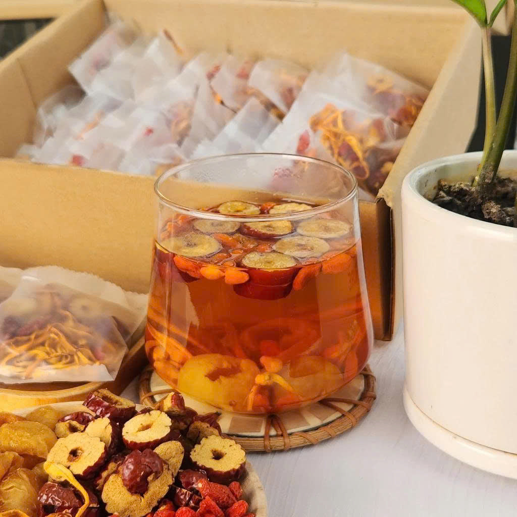 Trà Đông Trùng Tứ Vị Mộc Hương Sơn 30 Gói-T01