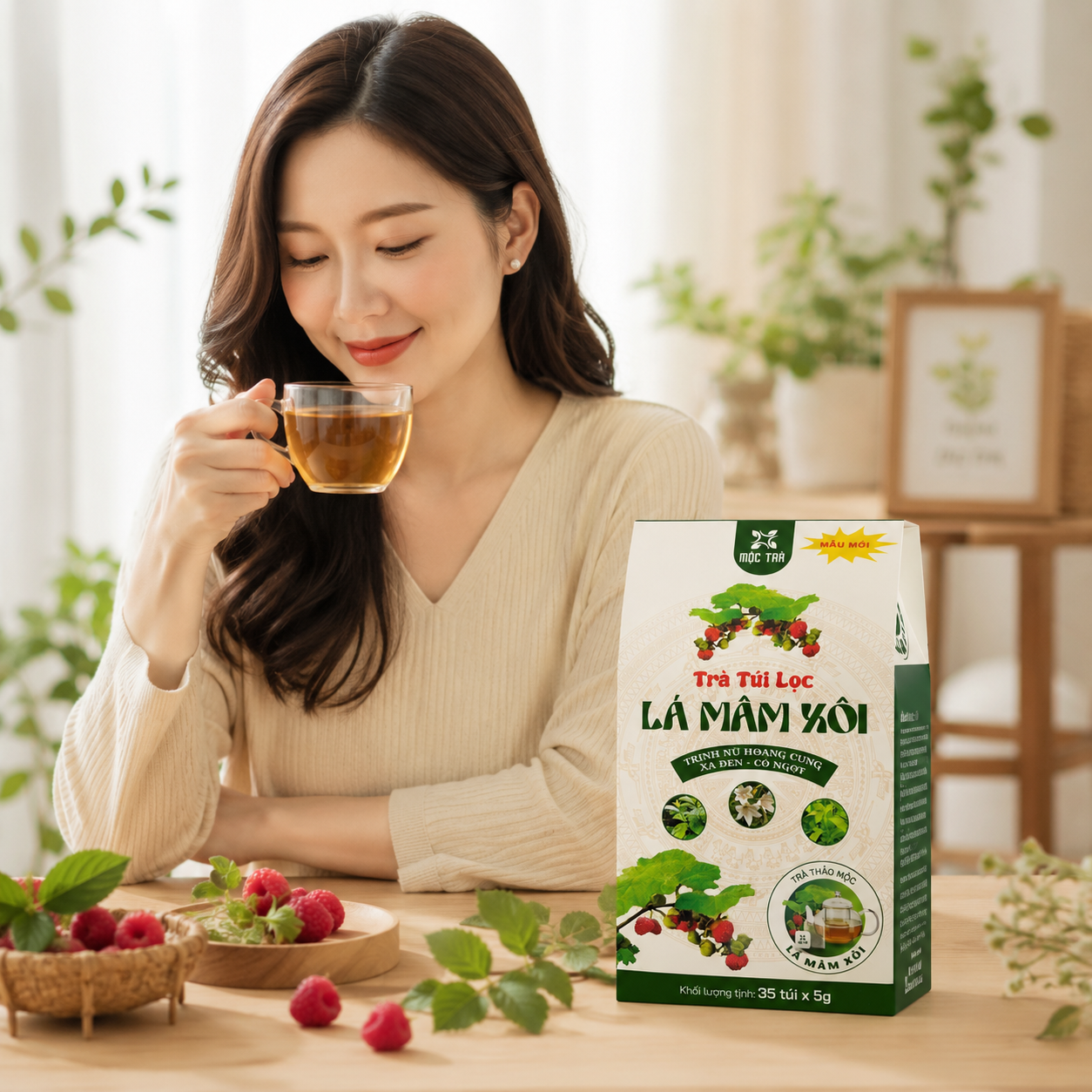 Trà Túi Lọc Mâm Xôi Rừng-T04