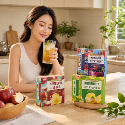 Trà Kombucha Mix Vị F&B-T05