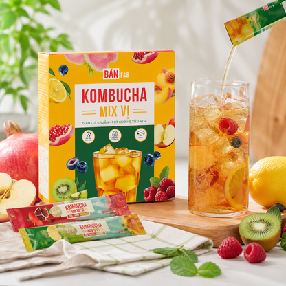 Trà Kombucha Mix Vị F&B-T05
