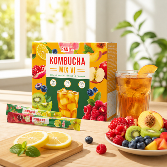 Trà Kombucha Mix Vị F&B-T05