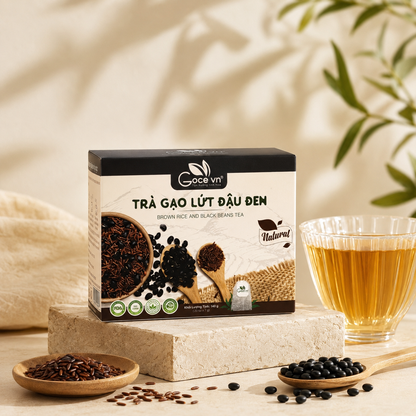 Trà Gạo Lứt Đậu Đen Túi Lọc Goce 140g (20 gói x 7g)- T06