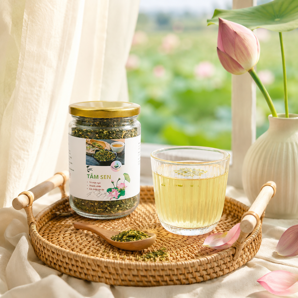 Trà Tâm Sen Sấy Lạnh Thượng Hạng 320g - T16