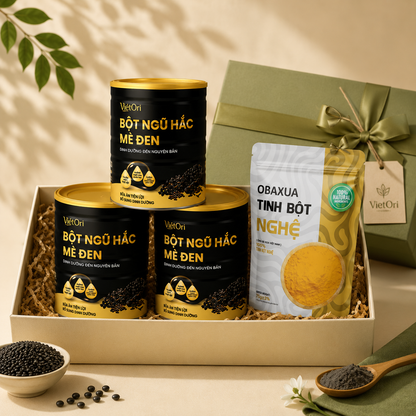 Bột Ngũ Hắc Mè Đen THI YÊN 600G-B01